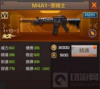 CF手游M4A1雷神和M4A1黑骑士武器哪个好