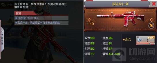 CF手游M4A1-K怎么样 M4A1肯德基全方位评测