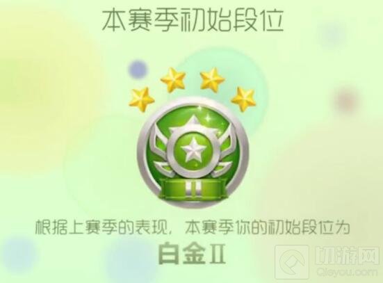 球球大作战超神在新赛季初会重置到什么段位